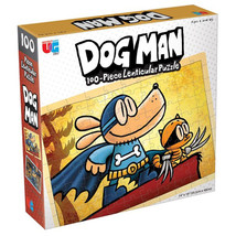 University Games Dog Man Lenticular Puzzle 100pcs - £25.09 GBP