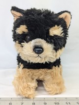 Aurora Miyoni Yorkie Dog Plush Yorkshire Terrier Brown 8 Inch Stuffed An... - £8.16 GBP