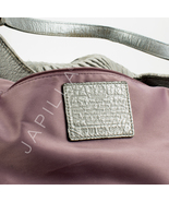 Coach 18886 Maggie Mia gathered Silver canvas shoulder bag Purse - £85.22 GBP