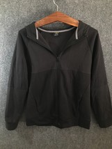 Athletic Works Hoodie Womens Size XL (14-16) Black Hooded Long Sleeve Pockets - £10.14 GBP