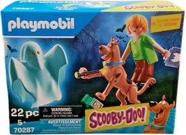 PLAYMOBIL #70287 Scooby-Doo w/ Shaggy &amp; Ghost New 2020! New - £12.81 GBP