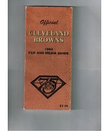1994 Cleveland Browns Football Media Guide NFL - $57.35 CAD