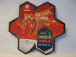2004 HeroScape Rise of the Valkyrie Board Game Piece: Mimring Army Card - $1.50