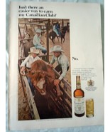 Canadian Club Magazine Advertising Print Ad Art 1969 - $5.47 CAD