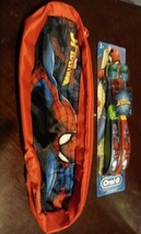 Twin Pks. Oral-B Marvel Spiderman Kids Toothbrush Extra Soft w/ case (Y66) - £9.11 GBP