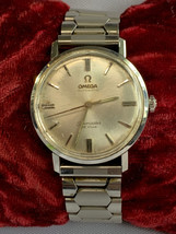 Omega Seamaster De Ville Automatic Wrist Watch Steel Bracelet Silvertone Working - £399.01 GBP