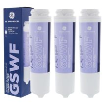 3 Pack GE SmartWater GSWF Replacement Refrigerator Water Cartridge Filter - $45.63