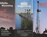 Gillette Wyoming Brochure Big Wyoming The Energy Arena - £14.28 GBP