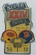 Vintage Starline Super Bowl 24 XXIV 1990 New Orleans 49ers 55 Broncos 10 - $9.85