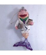 December Diamond&#39;s Fish Doctor Christmas Ornament pharmacist nurse Dr gl... - $427.17 MXN