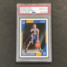 2016-17 NBA Hoops #293 Patrick McCaw Signed Card AUTO 10 PSA Slabbed RC ... - £39.95 GBP