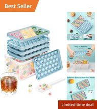 Stackable Ice Cube Trays - 99 Round Ice Balls for Effortless Beverage Ch... - $20.74