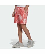 Adidas HE9434 Tie Dye Fleece Sweat Shorts Orange ( L ) - $2,054.48 MXN