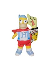 2006 Homer Simpson Plush Toy 9&quot; Dancing Homer #1 The Simpsons NWT  - £11.01 GBP