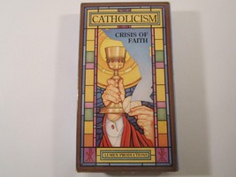 VHS Christian Film CATHOLICISM CRISIS OF FAITH 1991 [10G2] - £18.10 GBP
