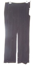 Grace Elements Black Dress Pants Career Pants Poly Rayon Fabric NWT$58 Size 8P - £39.41 GBP