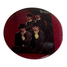 THE BEATLES PINBACK BUTTON JOHN PAUL GEORGE RINGO  3&quot; Hat Backpack Bag V... - £14.89 GBP