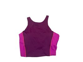 Athleta Women’s A-C Colorblock Crop Bikini Top New With Tags Retail $64 - €14,40 EUR