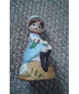 005 Vintage Jasco Merri-Bells Porcelain Doll Miss Muffett - £7.80 GBP