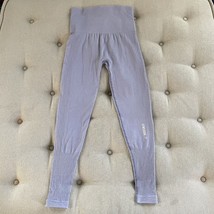 Gymshark Lavender Pastel Compression Exercise Athletic Leggings Purple S... - $377.69 MXN