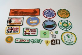 Lot of Vintage 1970s Girl Scout Patches &amp; Pins Cookies Wah-Shah-She Yeoman - £13.41 GBP
