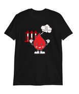 Cute Blood Donors Gift Idea Shirt, One Pint Three Lives T-Shirt Dark Hea... - $19.55+