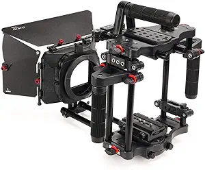 Power Dslr Camera Cage With Mb-600 Matte Box Combo Kit () - $259.99
