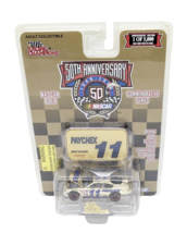 Brett Bodine #11 Paychex 1999 Racing Champions 10 Years Gold Chrome 1/64 Car - $10.88