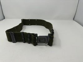 USGI Military LC2 Nylon Web Pistol Belt - Size Medium - Gray Plastic Buckle - $14.52