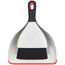 Oxo Good Grips Dust Pan and Brush, 12 x 9, 2&quot; Handle, Plastic, EA(OXO133... - $19.99