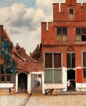 12512.Room Wall Poster.Interior art design.Vermeer painting.The Little Street - £12.80 GBP+
