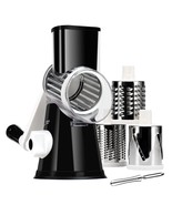 Rotary Cheese Grater With Handle - Vegetable Slicer Shredder Grater For ... - £39.81 GBP