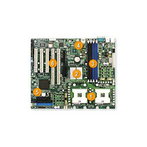 Supermicro Super X6DVL-G motherboard Dual Socket 604 for 64bit Xeon Intel E7530  - £255.54 GBP