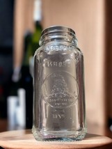 Mason Jar Drinking Jar American Born Text Don&#39;t Tread On Me Snake Logo 3... - $13.49