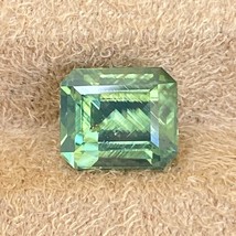Natural Parti Color Zircon 3.40 Cts Emerald Cut Loose Gemstone - £183.81 GBP