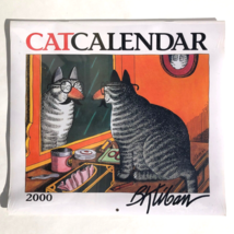 B. Kliban Cat Calendar Cat Cartoon vintage 2000 factory sealed AS IS  12... - £13.64 GBP