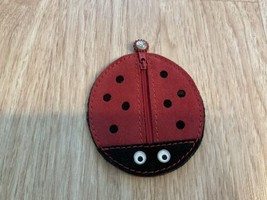 Coin Wallet Dallaitti Women’s Suede Ladybug Small Italy - $15.00