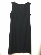 Briggs Size 10 Little Black Dress New York Women&#39;s Lined Cocktail Sheath... - $12.99