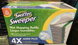 New Swiffer Sweeper Mop Wet Mopping Cloths Refills Fresh 48 Count - £17.12 GBP