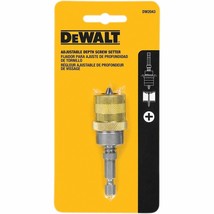 New Dewalt DW2043 Hex Shank Adjustable Depth Screw Setter Phillips Bit - $29.44