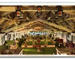 Grand Canyon Hotel Lounge Yellowstone Park Haynes 213 UNP WB Postcard S8 - $7.08
