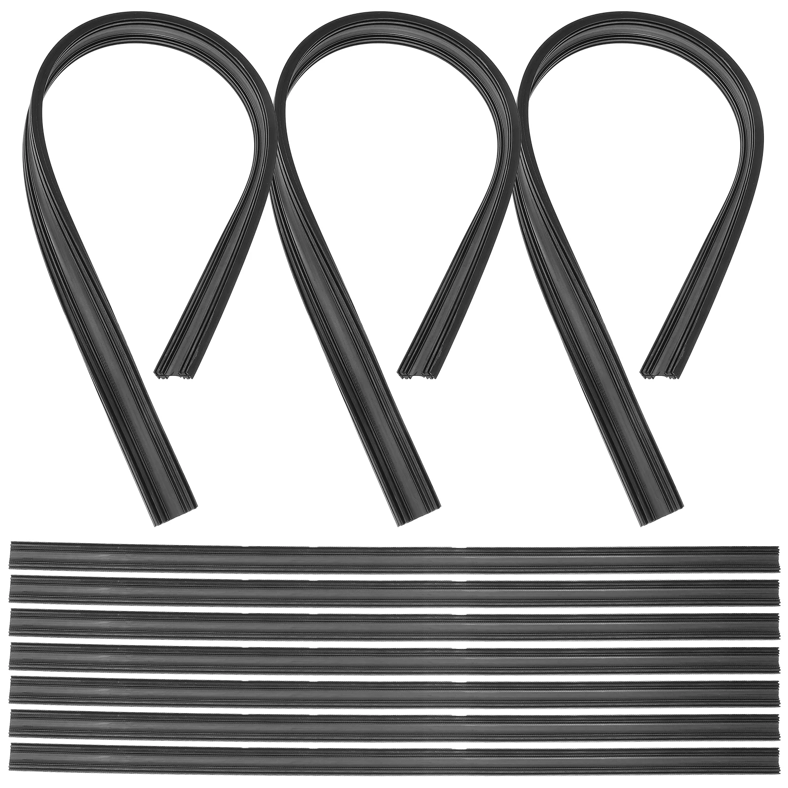 10 Pcs Adhesive Strip Vehicle Strips Auto A-Grade Wipers Automobile Insert - £41.78 GBP