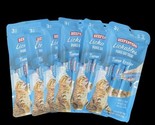 Lot Of 6 (3) packs Beefeaters Lickables Puree Cat Treats Tuna Recipe New - £24.76 GBP