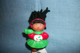 1992 McDonald&#39;s African American Cabbage Patch Kid Ice Skater Happy Meal Toy  - £1.19 GBP