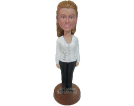 Custom Bobblehead Simple Sophisticated Lady Standing Upright - Leisure &amp; Casual  - £64.92 GBP