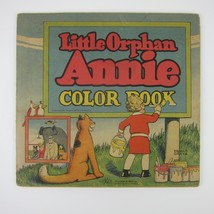Little Orphan Annie Coloring Book 2025 Harold Gray McLoughlin Bros Vintage 1930 - £15.97 GBP