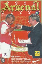 ARSENAL – PAOK THESSALONIKI 1997-1998 UEFA CUP MATCH PROGRAM – FOOTBALL ... - $7.99