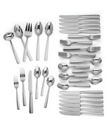 Lenox Talton 77 Piece Flatware Set Service For 12 Stainless Steel 18/10 ... - $166.00