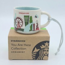Starbucks Singapore Coffee Mug Cup You Are Here Collection Ornament - £34.31 GBP