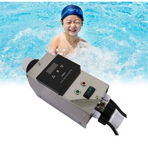 12000Btu/Hr Mini Swimming Pool Heater Built-In Circulating Water Pump Control Sy - £251.19 GBP